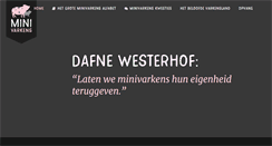 Desktop Screenshot of minivarkens.nl